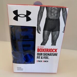 NEW! Men’s Under Armour Tech BOXERJOCK, 2 pack, 3in”, Size 4x